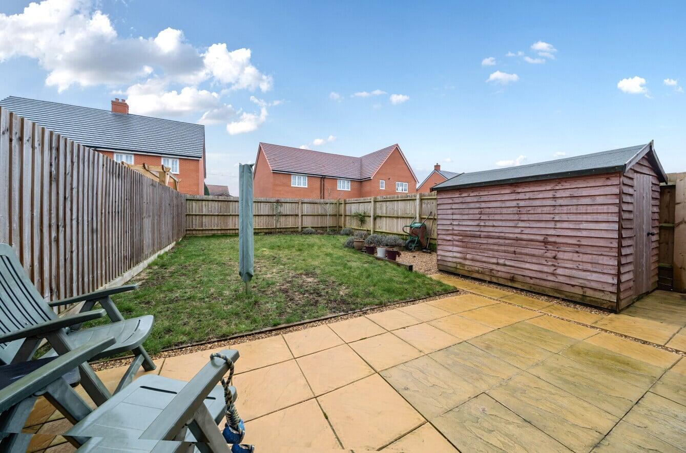 18 Acorn Way- Back garden