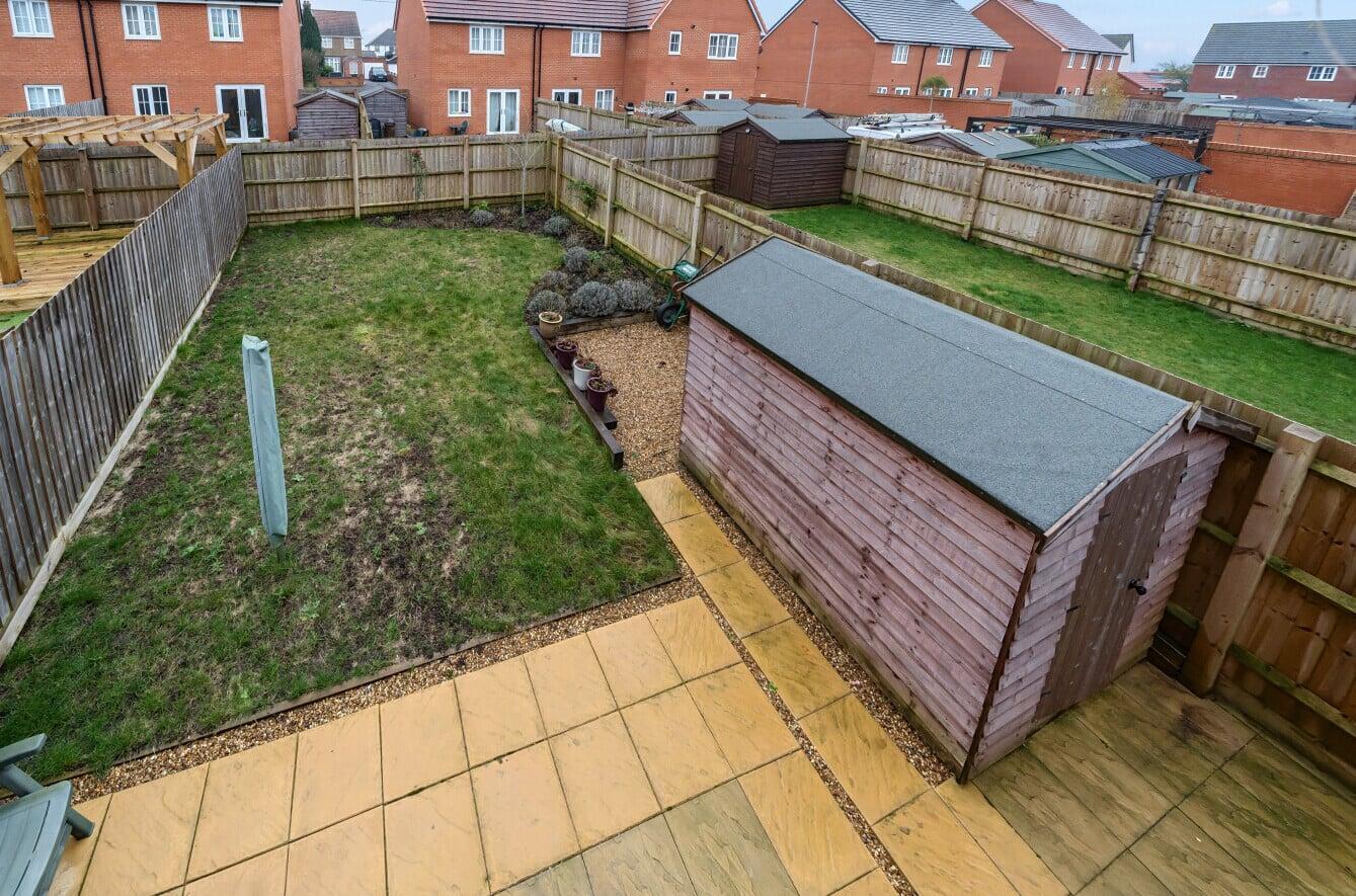 18 Acorn Way- Backgarden