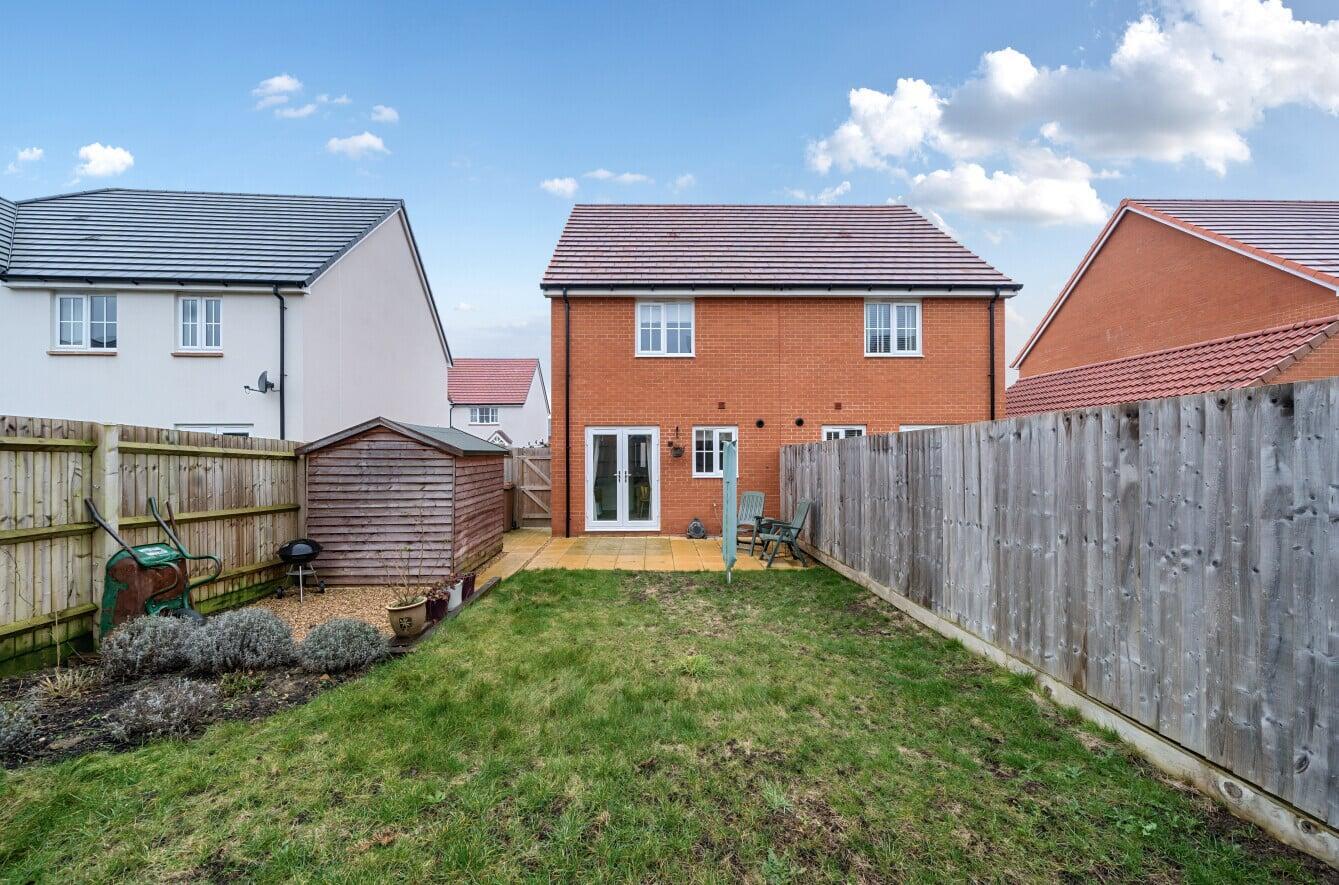 18 Acorn Way- Back garden