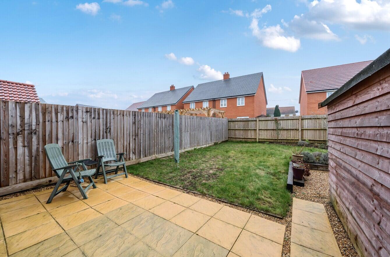 18 Acorn Way- Back garden