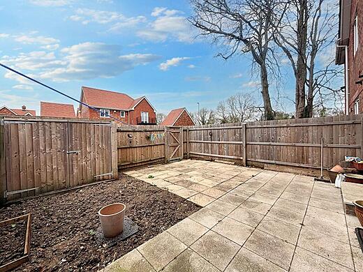 3 Morgan Close- Back garden
