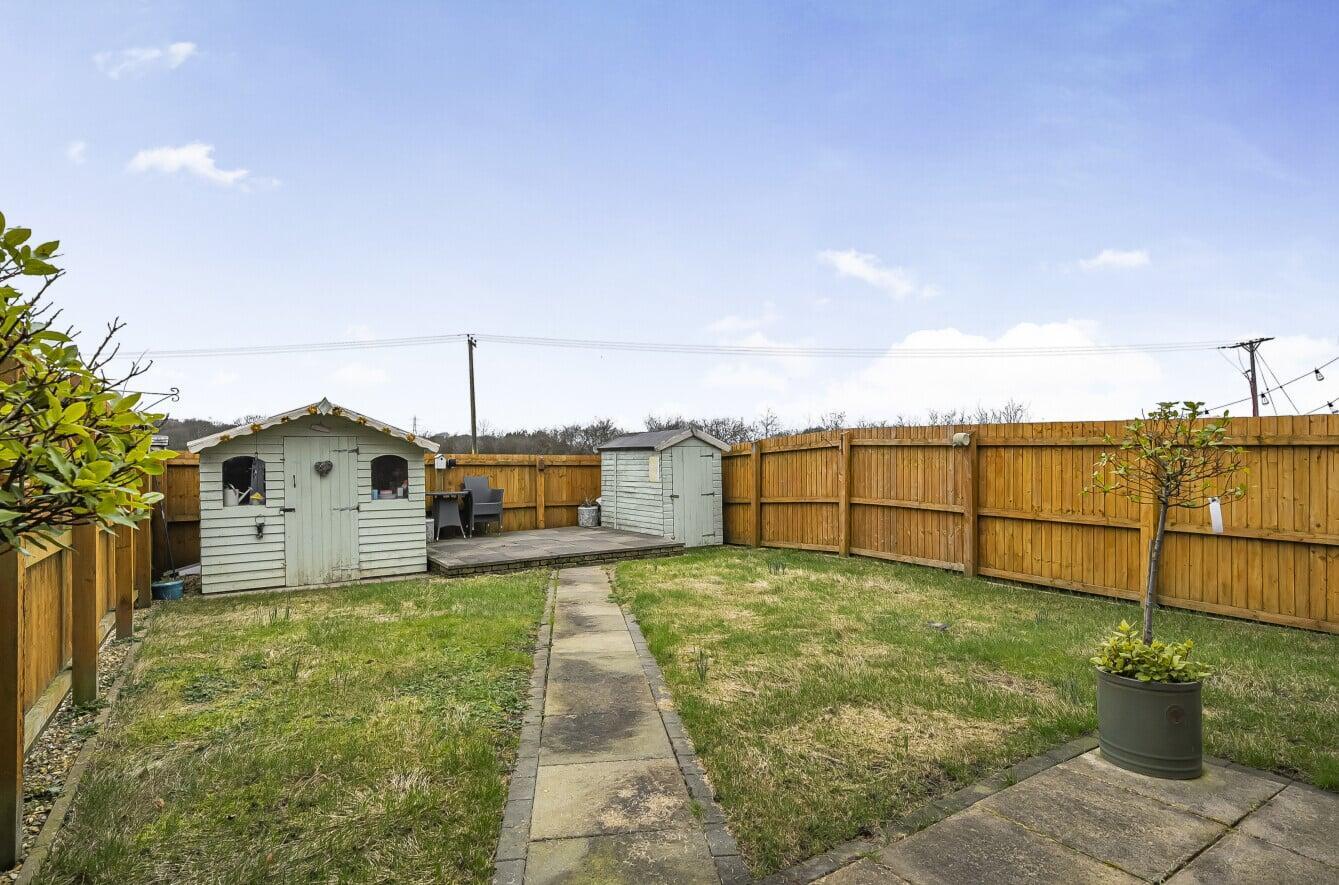 48 Walton Gardens- Back garden