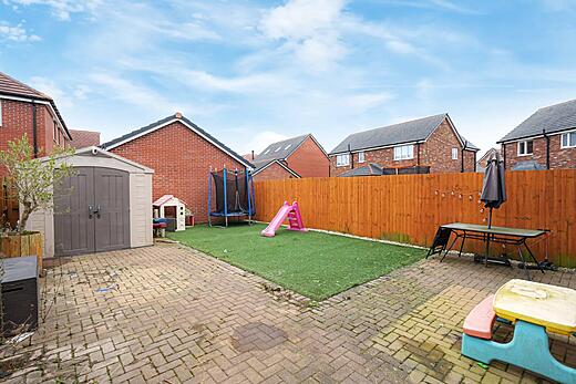 65 Sanderling Way- Backgarden