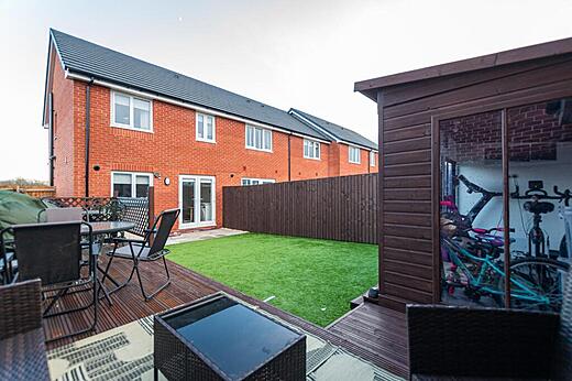 84 Thames Avenue- Back garden