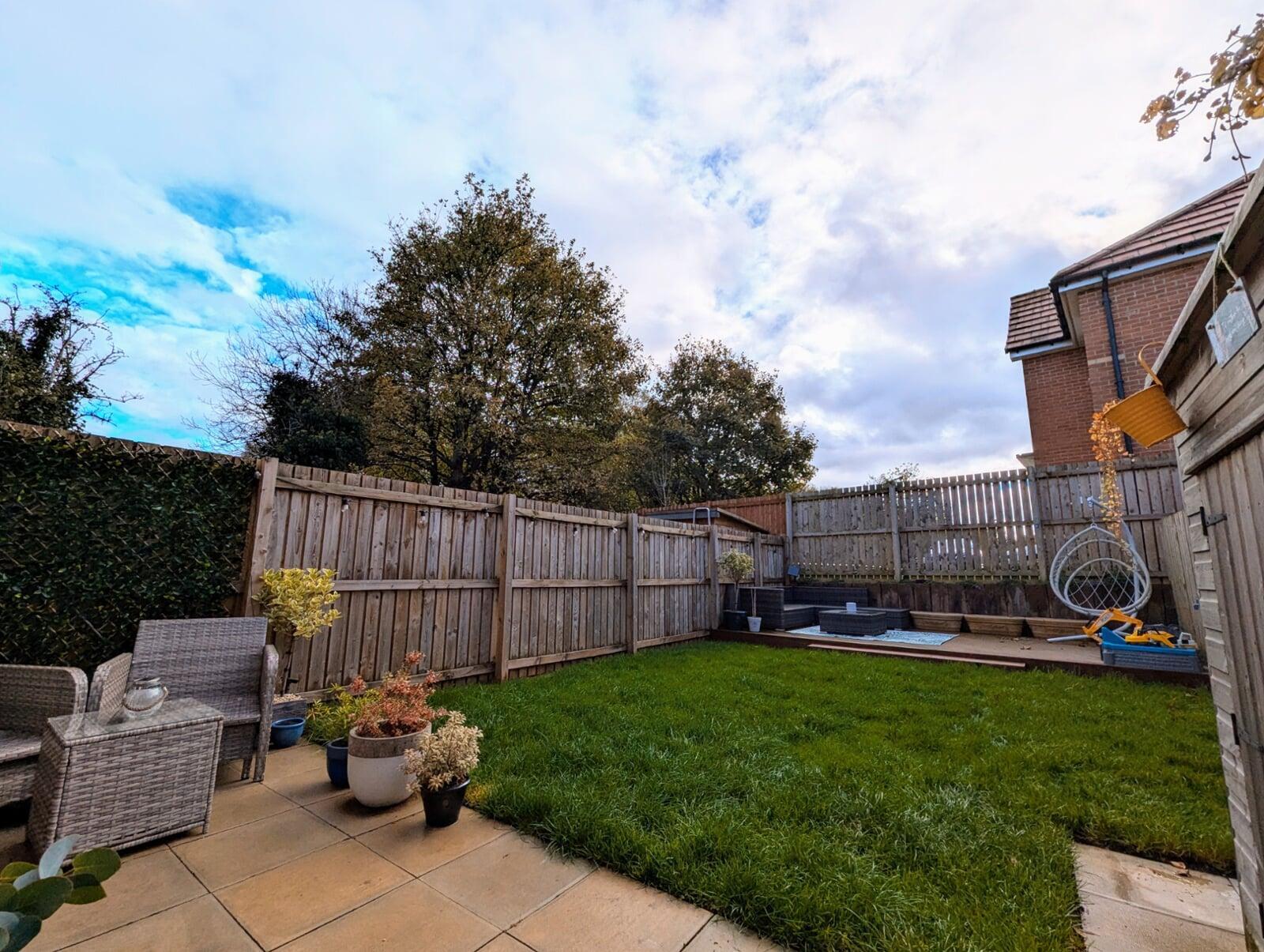 96 Adair Way- Back garden